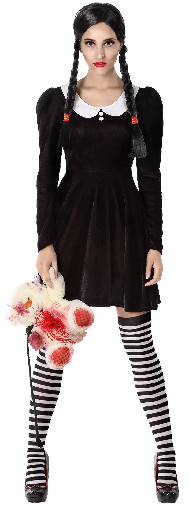 Disfraz de Miércoles Addams para Adulto Miércoles Addams Atosa